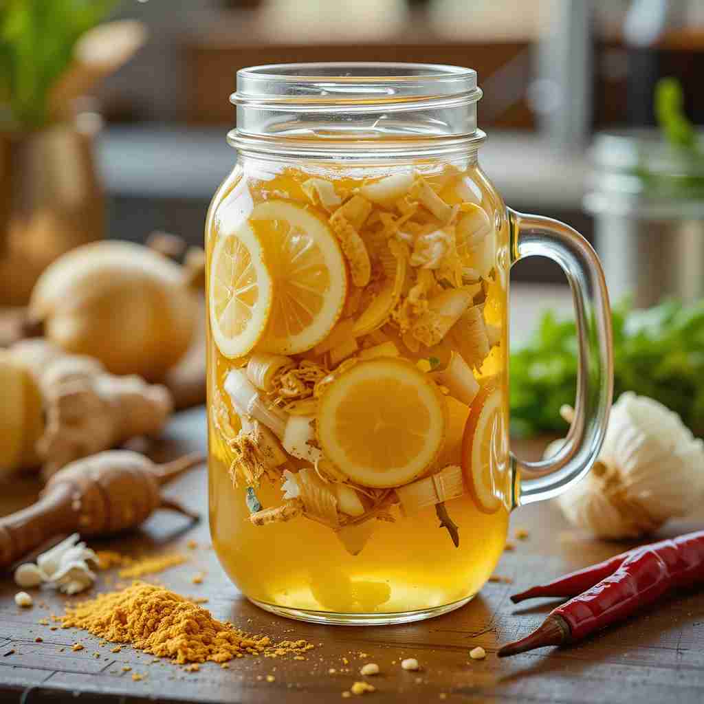 Fire Cider Recipe | Best Homemade Immune Boosting Tonic with Easy Ingredients 2 fire cider recipe ingredients