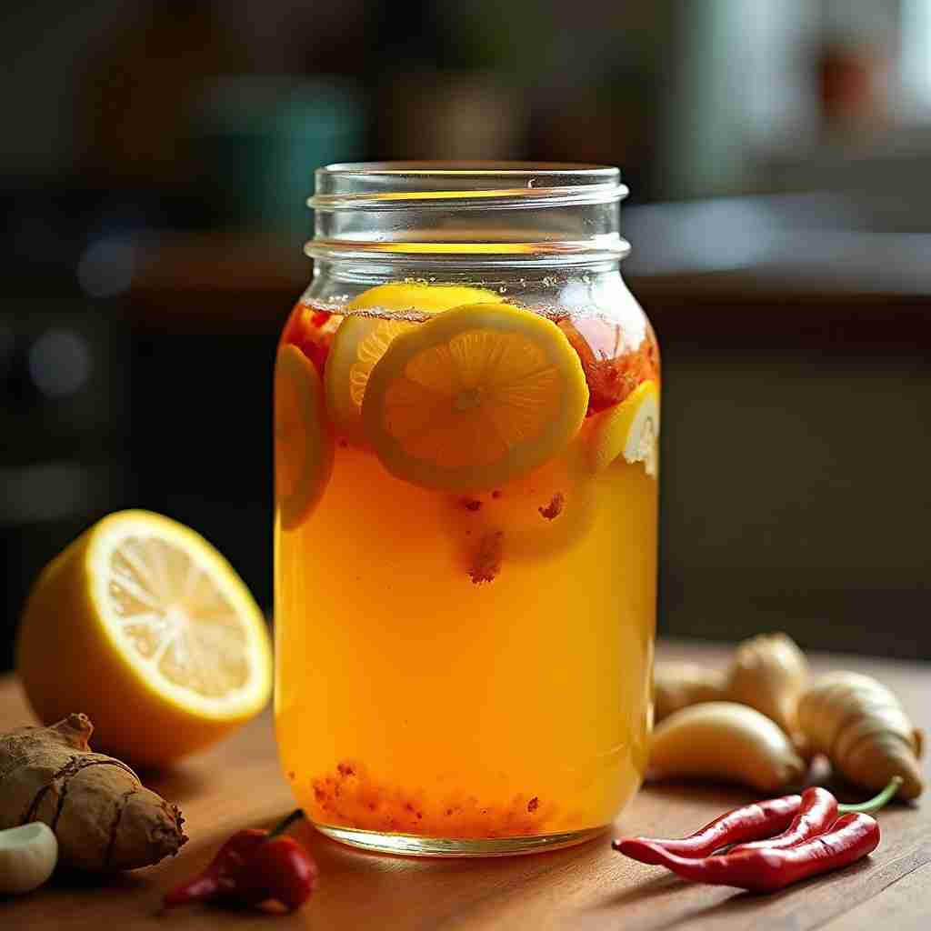 Fire Cider Recipe | Best Homemade Immune Boosting Tonic with Easy Ingredients 4 old fashioned fire cider recipe