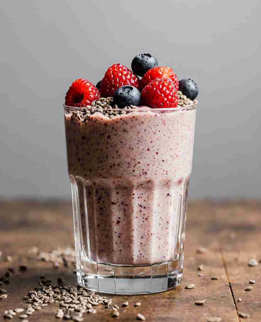 Banana Berry Protein Smoothie Recipe 3 Banana Berry Protein Smoothie