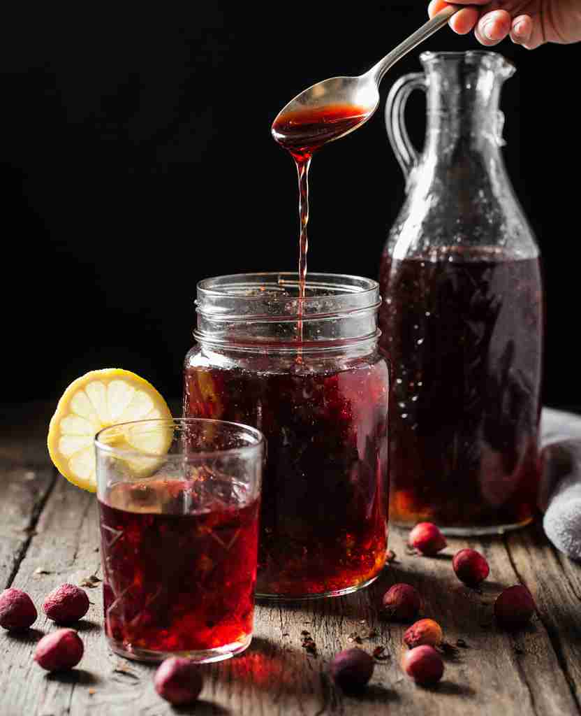 Homemade Rosehip Syrup Recipe | Immune-Boosting Herbal Remedy 2 Homemade Rosehip Syrup