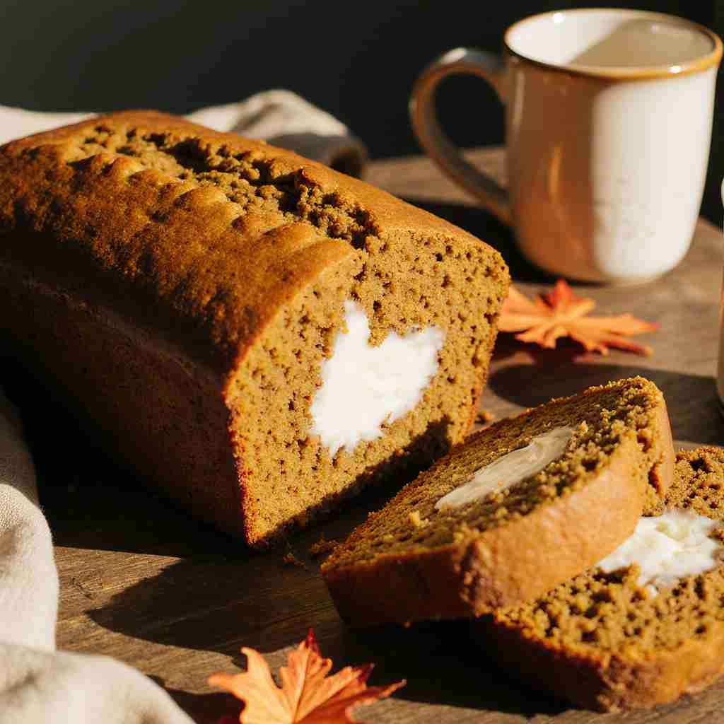Pumpkin Cream Cheese Loaf Recipe | Moist & Delicious Fall Bread 2 Pumpkin Cream Cheese Loaf