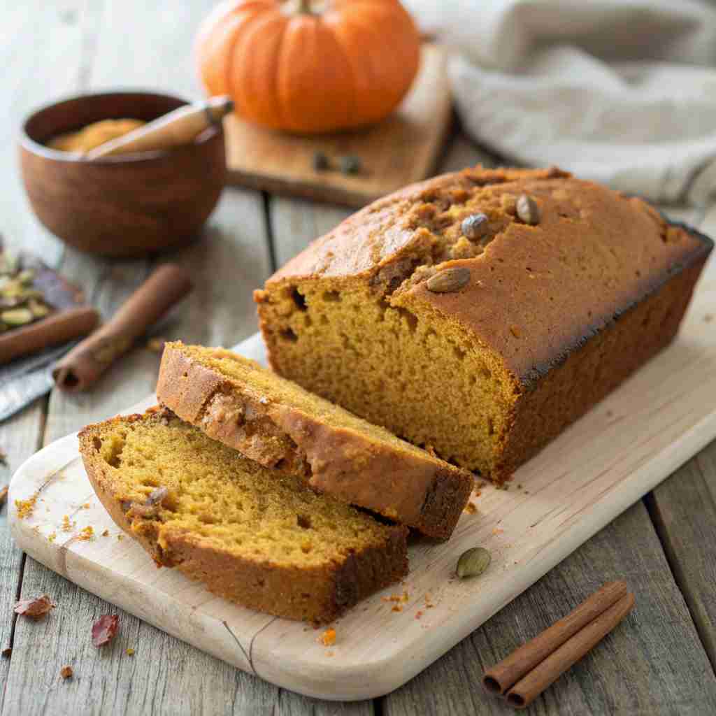 Tasty Low Sugar Pumpkin Bread