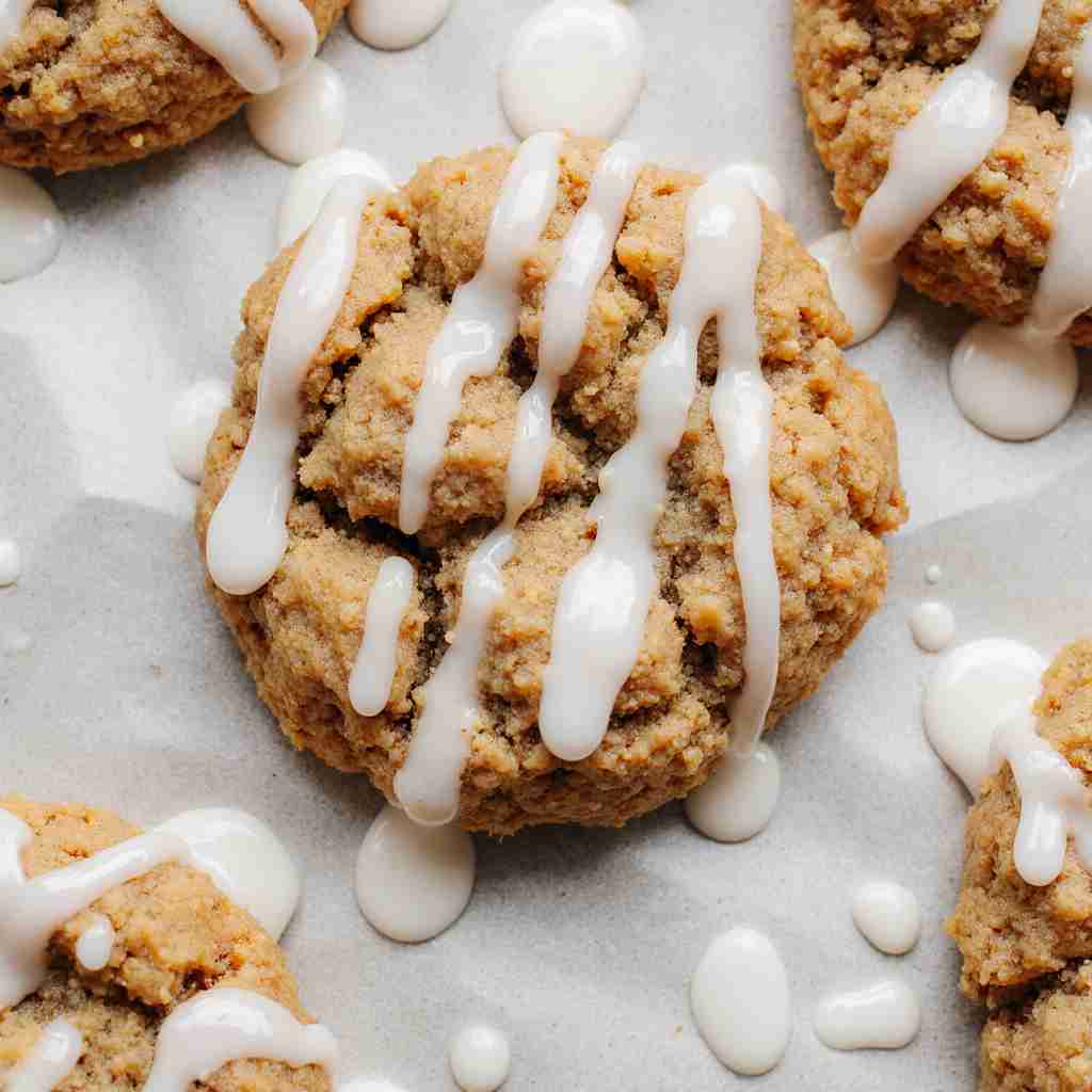 Crumbl Iced Oatmeal Cookies