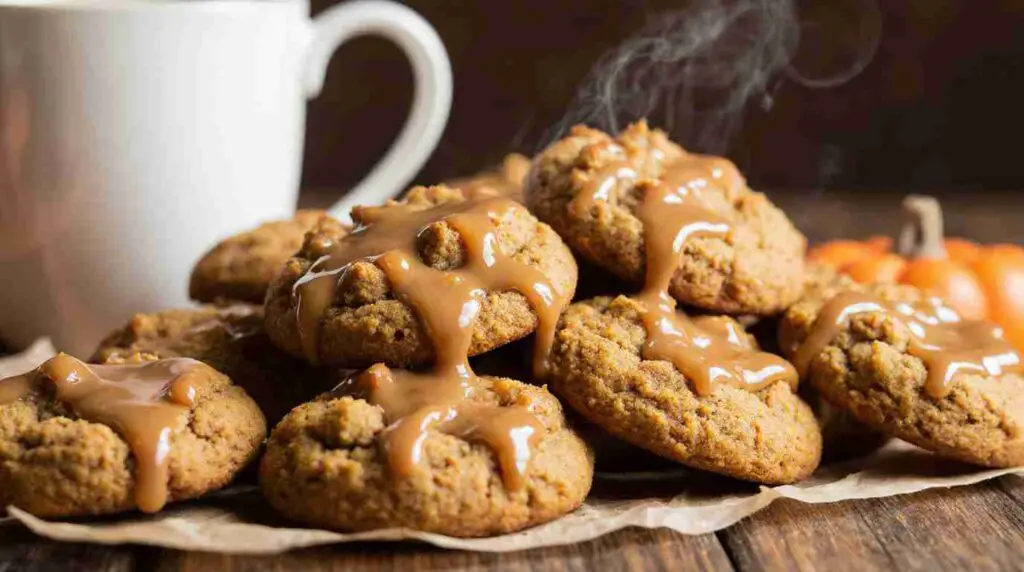 Fluffy Pumpkin Spice Latte Cookies