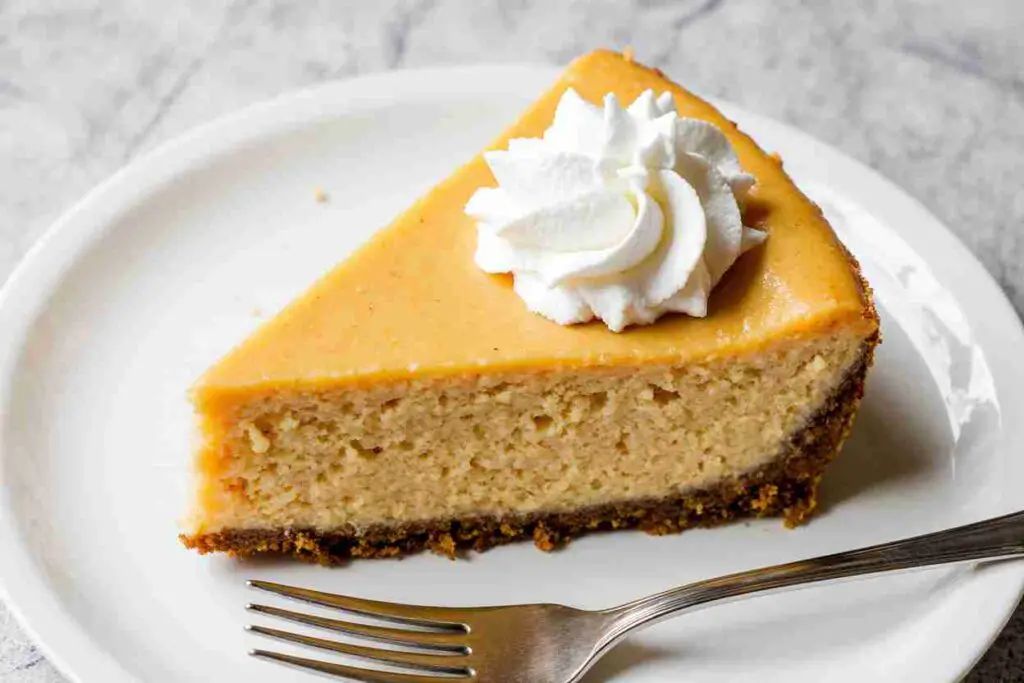 No Bake Pumpkin Pie Cheesecake - Best of Both Desserts 2 No Bake Pumpkin Pie Cheesecake
