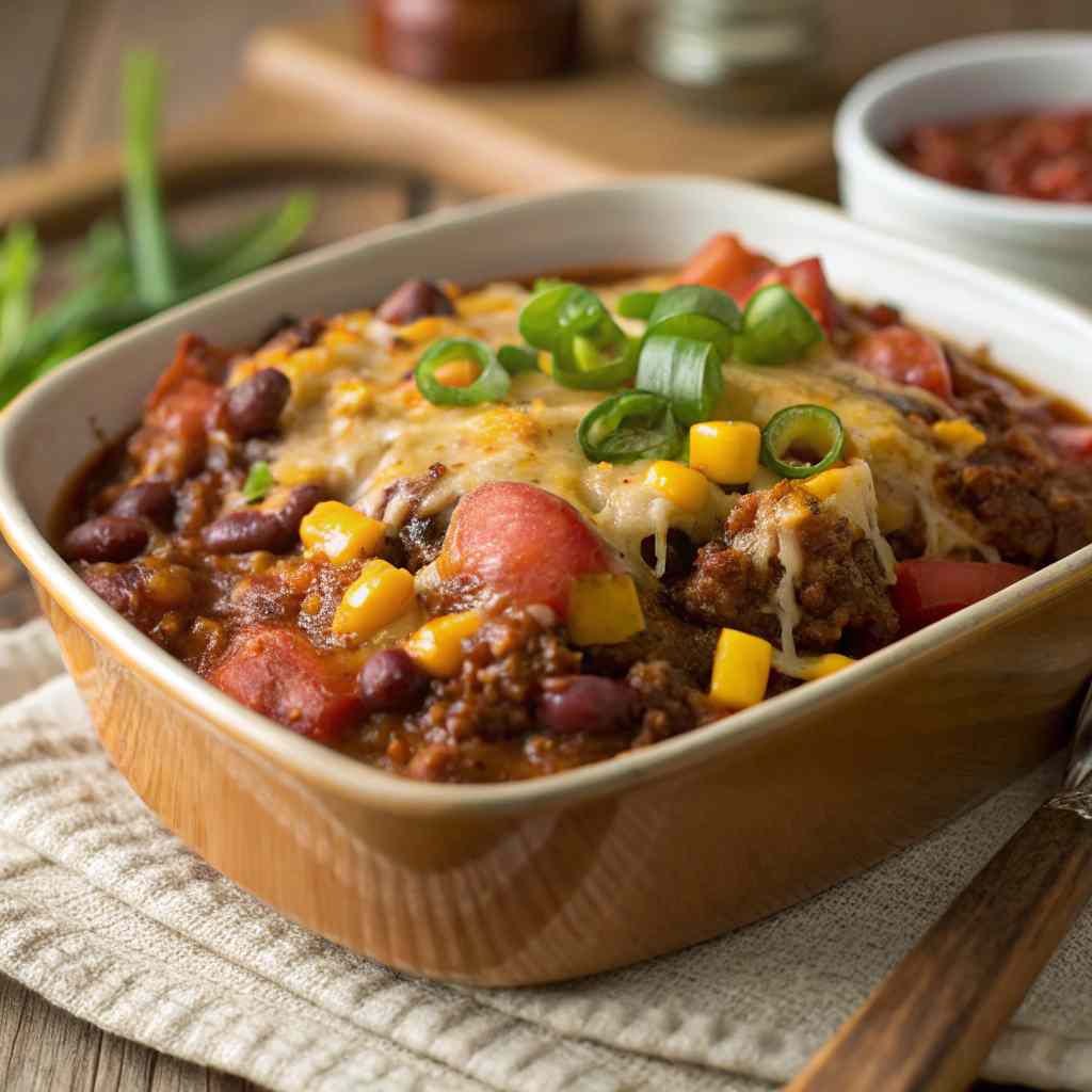 Slow Cooker Cowboy Casserole