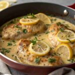 Creamy Lemon Garlic Chicken