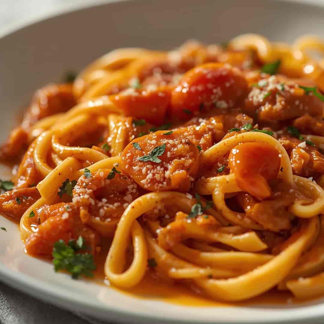 Home 13 One-Pot Creamy Tomato Pasta